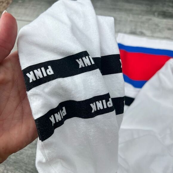 Victoria’s Secret PINK long sleeve lace up t-shirt - Picture 10 of 10